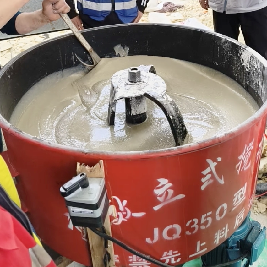 榕城汽轮机余热压缩机导热油设备底座耐高温环氧树脂灌浆料