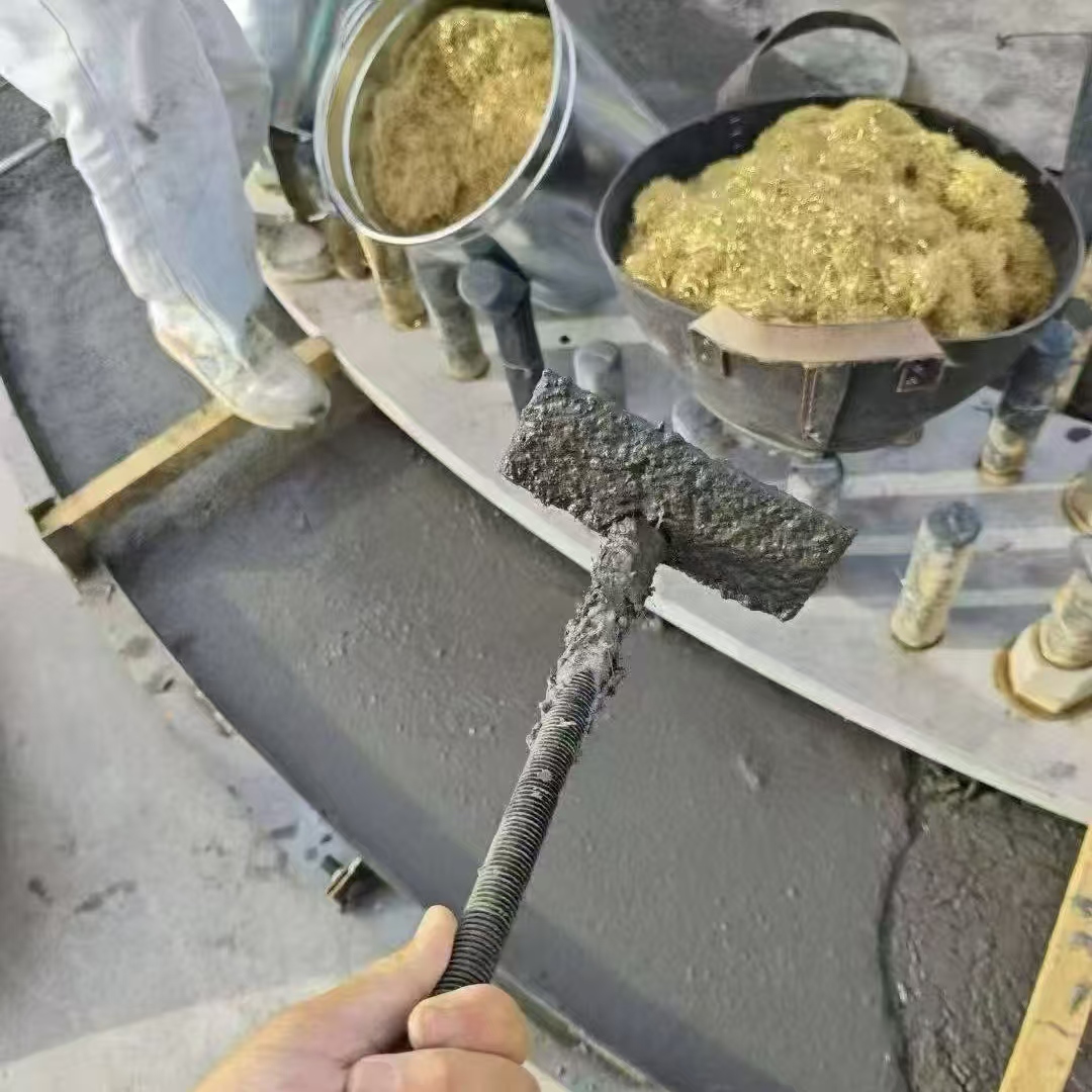 榕城C120钢纤维高强无收灌浆料 轧机压缩机汽轮机发电机锻压设备底座灌浆材料